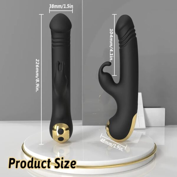 Fully automatic rabbit vibrator can be inserted into the body and shrink - Image 6
