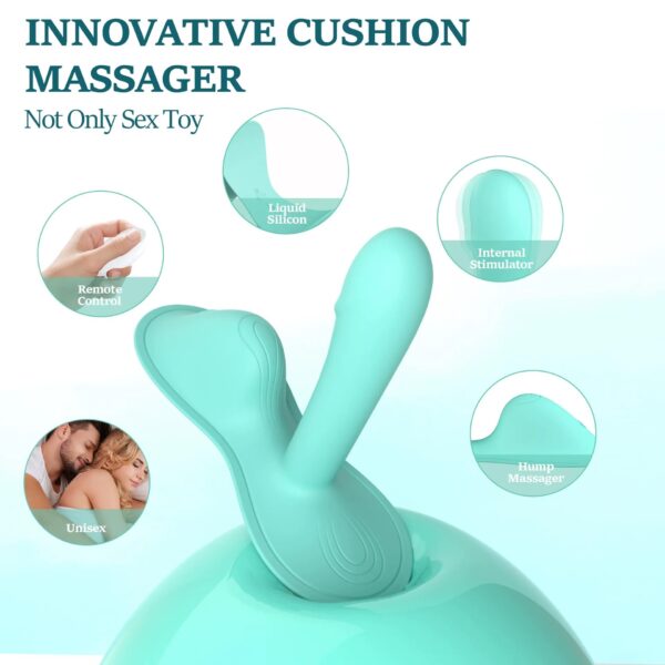 Riding impact G-spot + clitoral stimulation + anal stimulation vibrator - Image 4