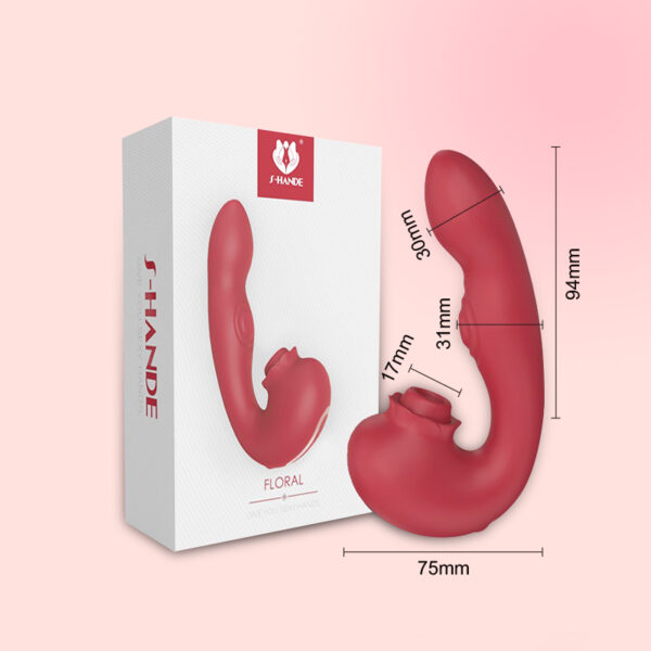 The new generation of women's telescopic sucking vibrator - Image 4