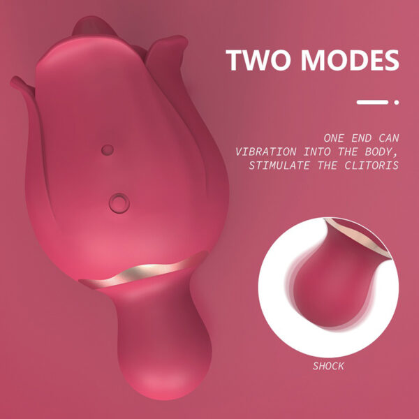 Rose tongue licking clitoris masturbator - Image 5