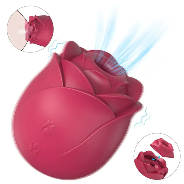 Rose vagina sucking + love egg vibrating masturbator - Image 4