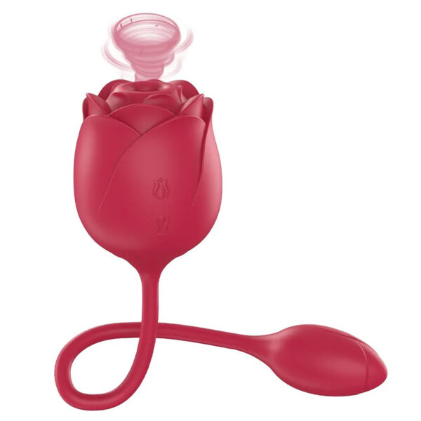 Rose vagina sucking + love egg vibrating masturbator - Image 5