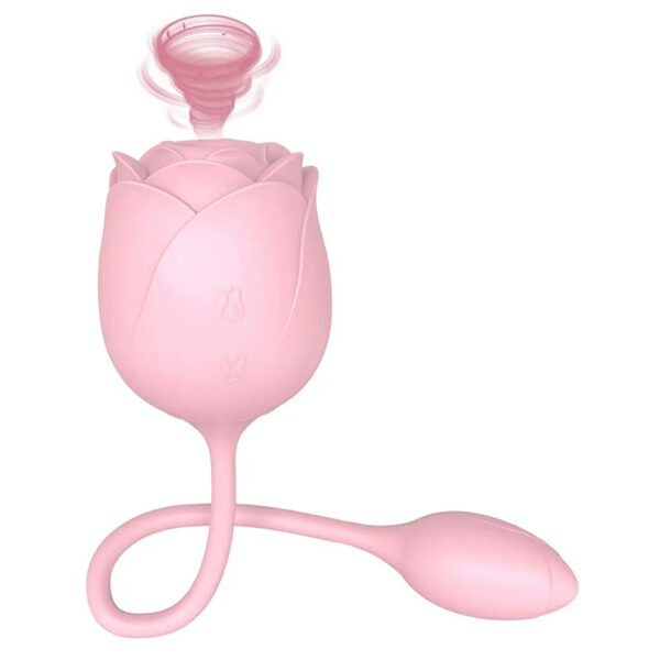 Rose vagina sucking + love egg vibrating masturbator - Image 6