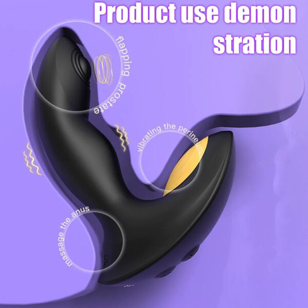 Slapping and vibrating remote control prostate massager - Image 2