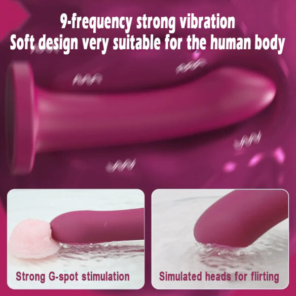 Suction cups and dildos wearing vibrators for Lesbians - Image 5