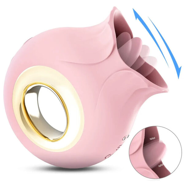 Vibrating licking tongue vibrator licking sex toy for women - Image 5