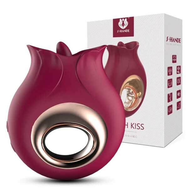 Vibrating licking tongue vibrator licking sex toy for women - Image 7