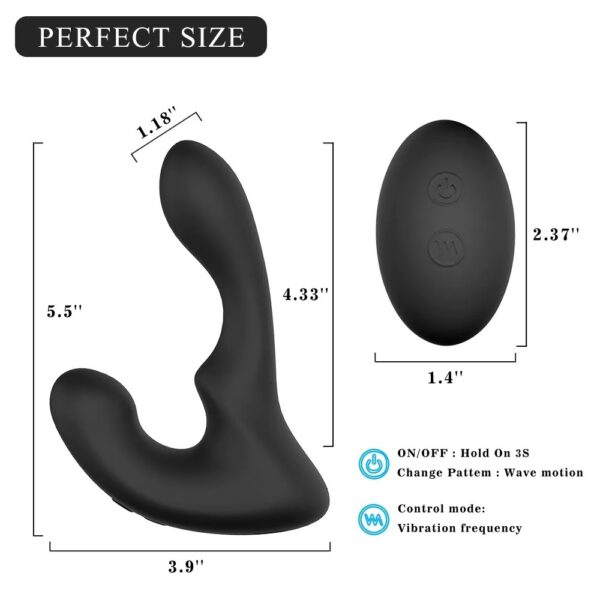 vibrating prostate massager and anal male prostate vibrator - Image 8