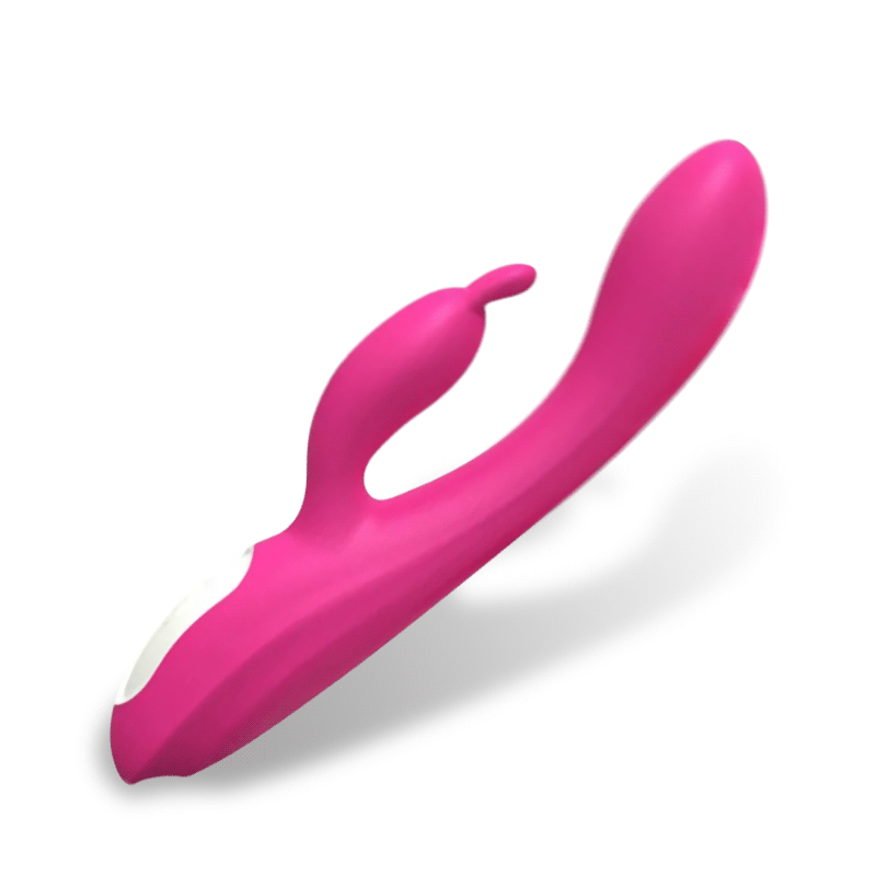 Heating rabbit vibrator that stimulates the G-spot and clitoris