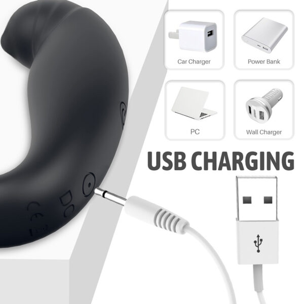 Stimulate P point + lock sperm + stimulate testicles + prostate massager with remote control - Image 3